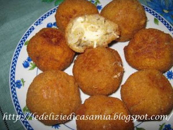 Arancini piccoli di pistacchio