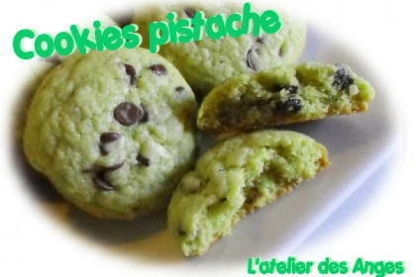 Cookies &agrave; la pistache de Bronte