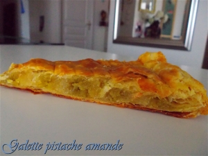Galette des rois pistache amande