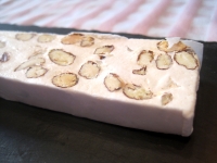 Torrone morbido alle mandorle, nocciole e pistacchi