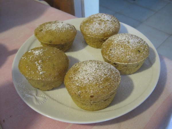 Muffin ai pistacchi di Bronte
