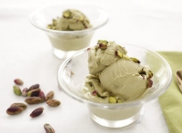 Cardamom, pistachio, almond &amp; honey ice cream