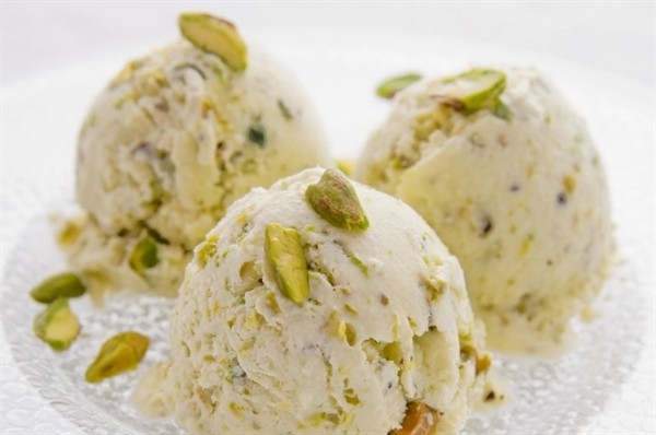 Gelato alla crema di pistacchio