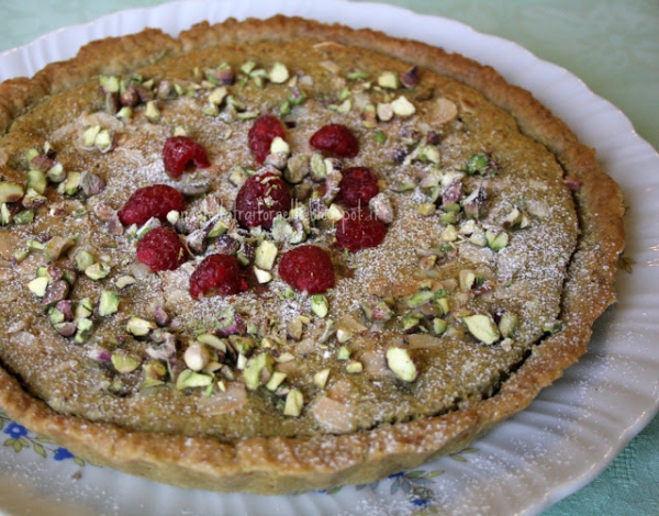 Cioccolato,lamponi e pistacchio di Bronte