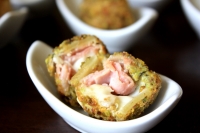 Polpette con mozzarella Dop e Pistacchio di Bronte Dop