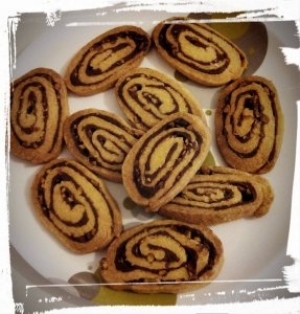 Tourbillons pistache chocolat