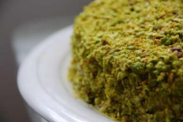 La vera torta al pistacchio verde di Bronte DOP